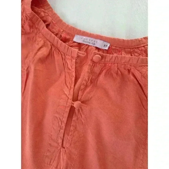 Calypso Christiane Celle‎ Women's 100% Silk Tunic Dress Orange Size XSMALL - Picture 4 of 7
